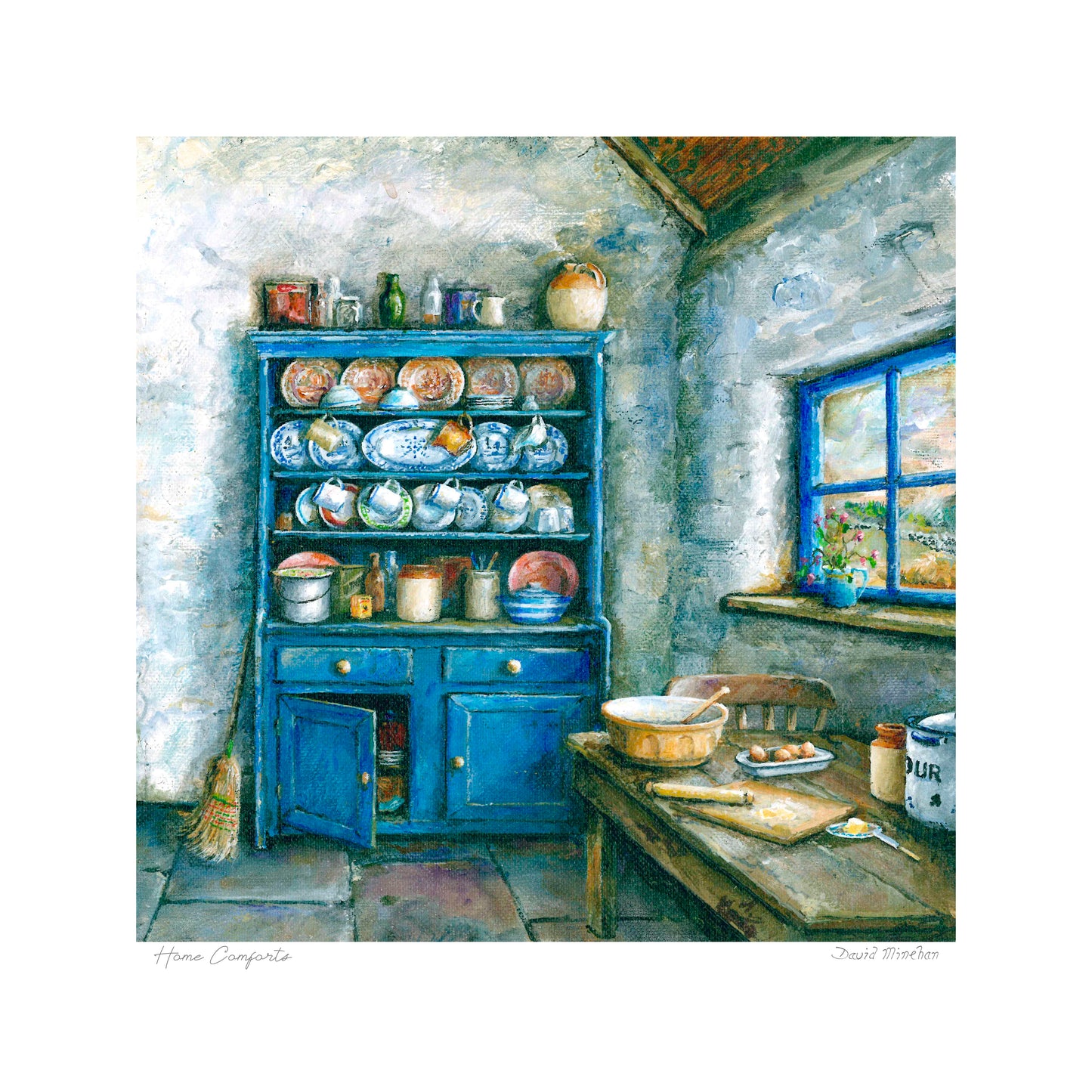 Home Comforts Mounted Print (large)