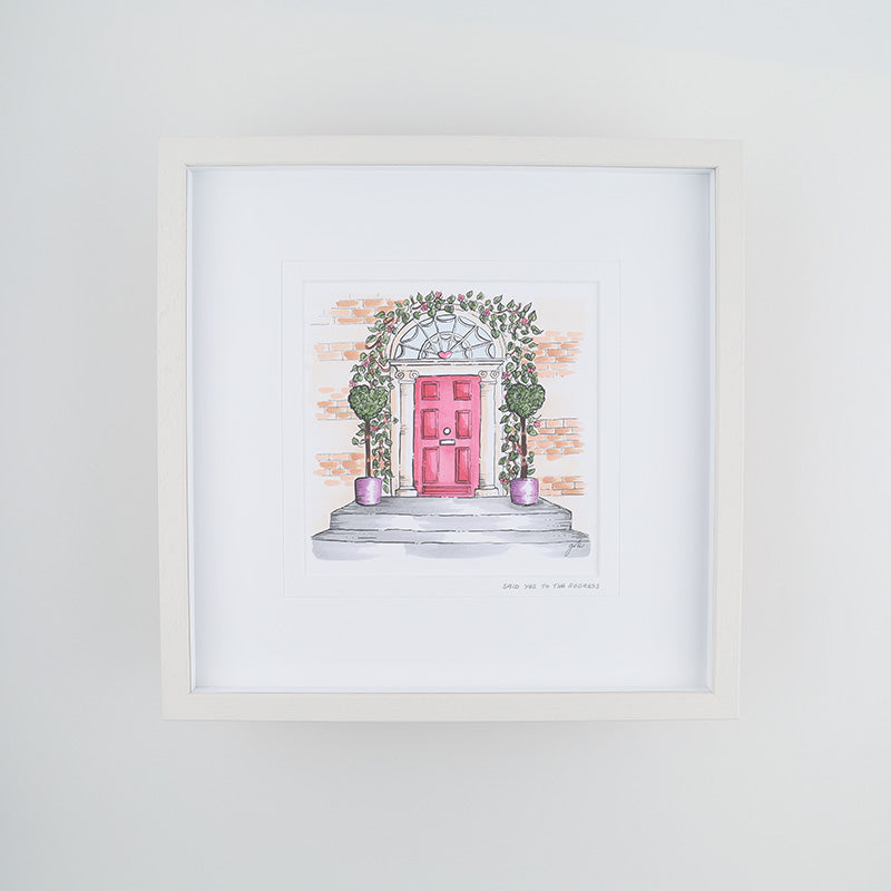 Said Yes to the Address