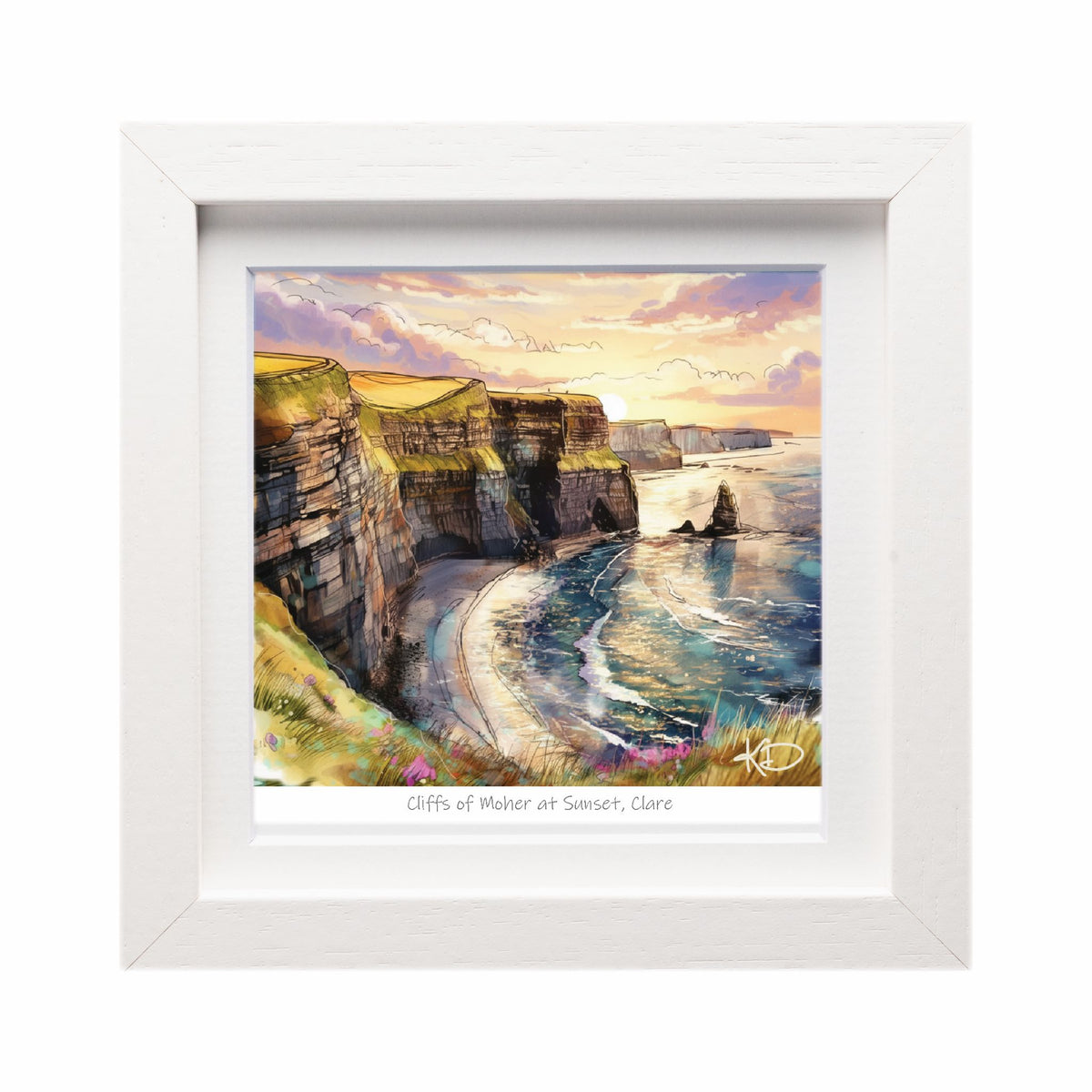 Cliffs of Moher at Sunset, Clare
