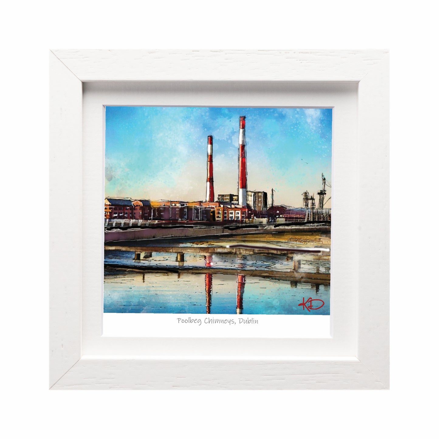 Poolbeg Chimneys, Dublin